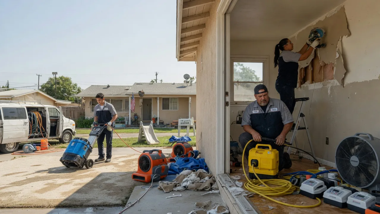 Water Damage Restoration in Riverbank, CA near me